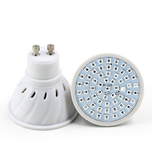 Load image into Gallery viewer, 220V 110V LED Plant Grow Lights E27 E14 MR16 GU10 Growing Lamp Bulb 60LEDs 80LEDs Growth Lamps Full Spectrum For Indoor Garden